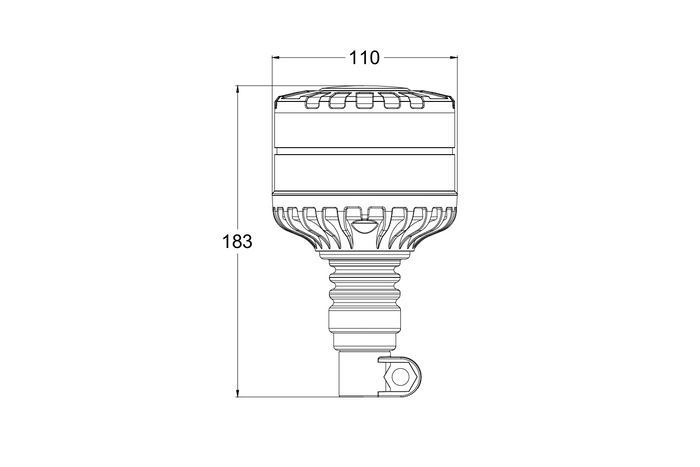 Lampa błyskowa LED X-SPIDER 1 flex