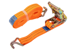 UNITRAILER 6m/35mm/2t oranje transportband met spaninrichting