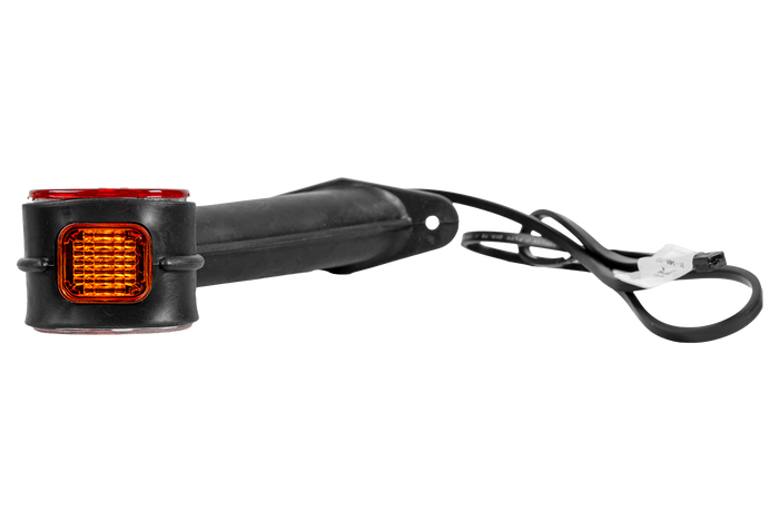 ASPÖCK SUPERPOINT II linker markeringslamp op een rubberen arm met zijkabel