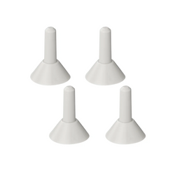 Set van vier ProPlus 366475S regenkappen voor tentstokken