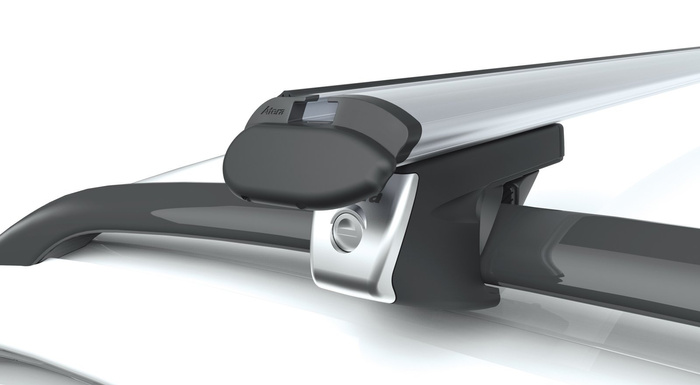 Atera Signo RT 048222 Zwart (122 cm) aluminium dakdrager voor rails