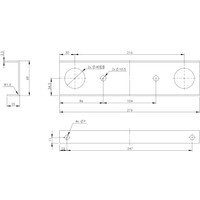 Tuinaanhangwagen 150/200/201/230 disselsteunbalk