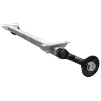 KNOTT VG7-L ongeremde as voor aanhanger 750 kg 1200 mm 1650 mm 4x100