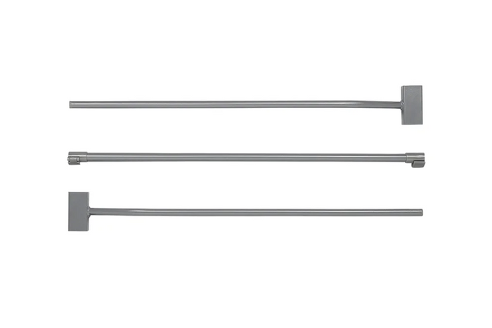 Platte dekzeilbeugel voor ProPlus-aanhanger 340918V01, verstelbaar van 152 tot 220 cm.