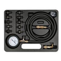 YATO YT-73031 oliedrukmeter, 12-delige set.
