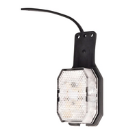 ASPÖCK FLEXIPOINT LED linker markeringslamp met beugel wit/rood