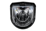 PROFEX 92618 Super Vision accu-aangedreven fietsverlichtingsset (voor en achter)