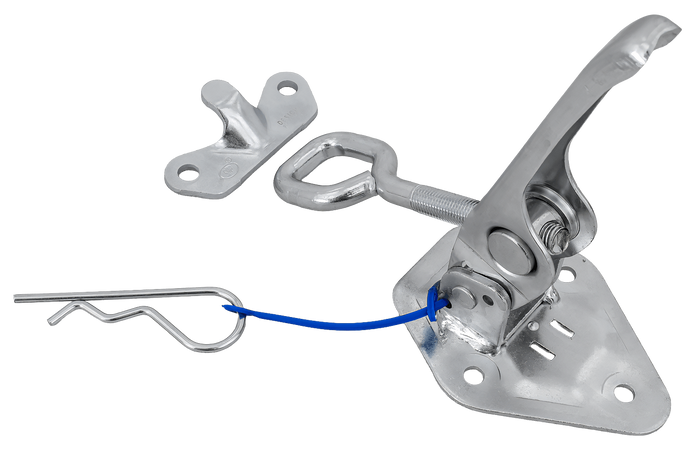 Zijkoppeling met STEELPRESS ZB-15A+Z-15 sluiting, volledige excentrische afsluiting van de aanhangerzijde