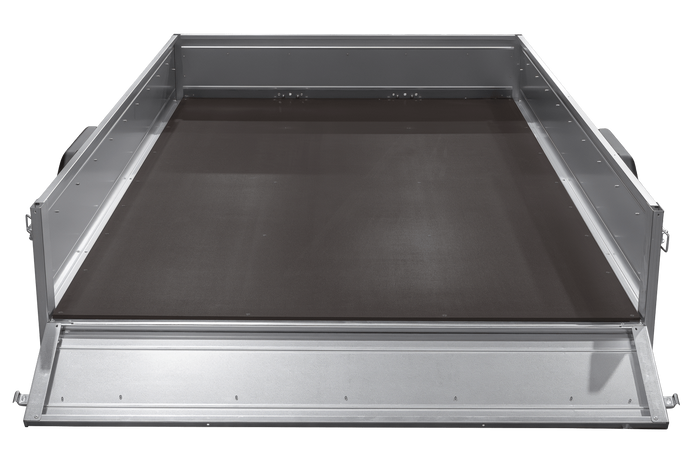 Enkelassige aanhanger op veren 264x150 UNITRAILER GARDEN 265/R KIPP