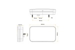 Achterlichten FRISTOM FT-370 LED bajonet 6-pins 7 functies links+rechts