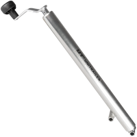 UNITRAILER krukhefsysteem voor het kantelen en lossen van een autotransporter van 1000 kg (500-865 mm).