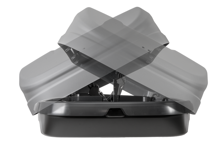 Inter Pack Monsun M dakkoffer antraciet mat