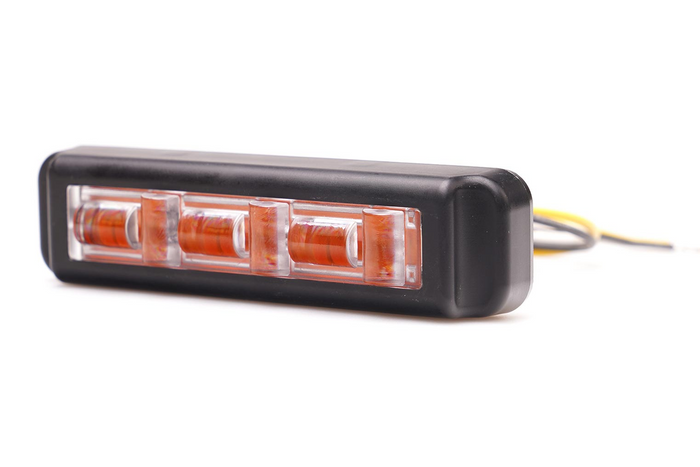 Waarschuwingslamp WAŚ 2466 W285 LED knipperlamp oranje MASTER/SLAVE