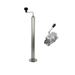 Uitschuifbare cranksteun met klem WINTERHOFF ST48-120+KLE48 150kg 48mm 600-820mm