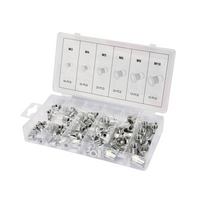 YATO YT-36460 aluminium klinkmoerenset, maat M3-M10, 150 stuks
