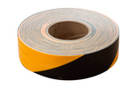 Reflecterende Contour Tape Geel-Zwart - 1 meter.
