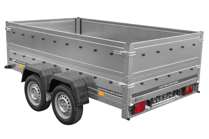 Autotrailer 264x150 UNITRAILER GARDEN 265/2 KIPP met BIS-zijwanden