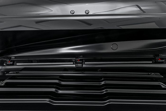 Inter Pack Zenith 8.6 dakkoffer, zwart metallic