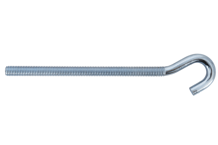 DROMET HZ M8x160 schroefhaak met open uiteinde (gebogen)