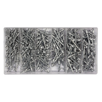Set van YATO YT-36420 blindklinknagels, mix van maten, 400 stuks