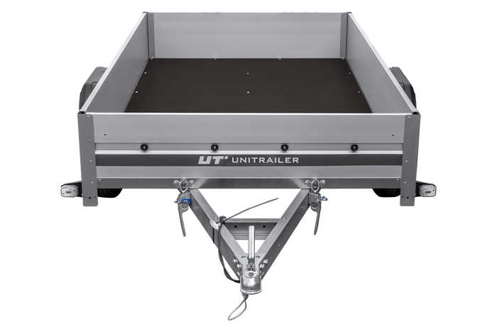 Aanhangwagen met aluminium zijwanden 230x125 Unitrailer Garden 230 KIPP ALU