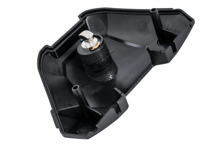Inter Pack Virgo IR 120 (G2) dakdrager voor geïntegreerde dakrails (zwart)