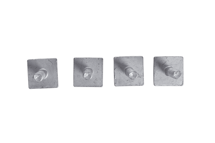 Inzetstuk voor aluminium balken 35mm x M6 (4 st.)