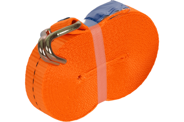 UNITRAILER 10m/25mm/1t oranje transportband met spaninrichting