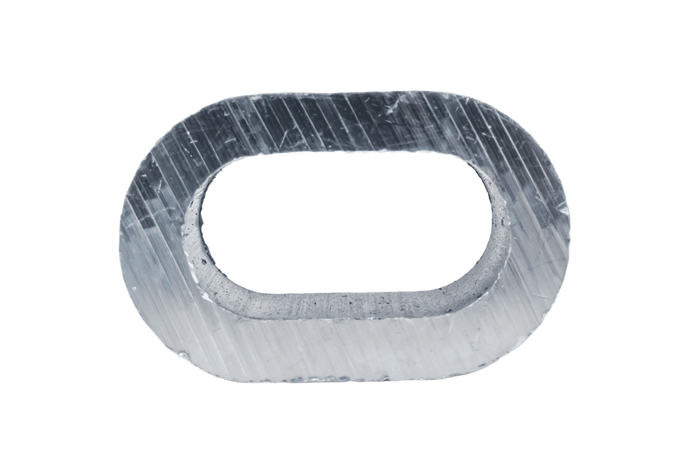 Aluminium connector voor touwen DROMET ZLA10 bus voor touwen 10mm