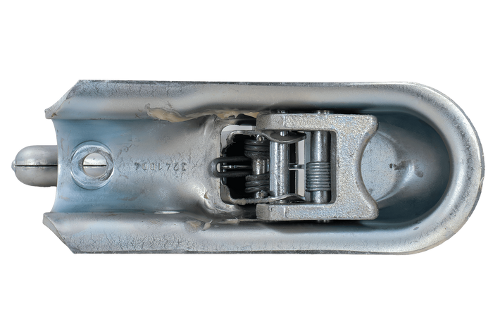 KNOTT K20-B kogelkoppeling voor 2000kg aanhangwagen met 45mm buisdissel, gietijzer 