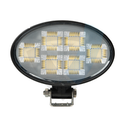 LED-werklampreflector TT TECHNOLOGY ZWART TT.13415 150xLED 8200lm ovaal