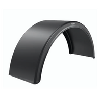 Dubbel spatbord voor aanhanger 15-17,5" DOMAR DK1515 wielkast 860/410mm
