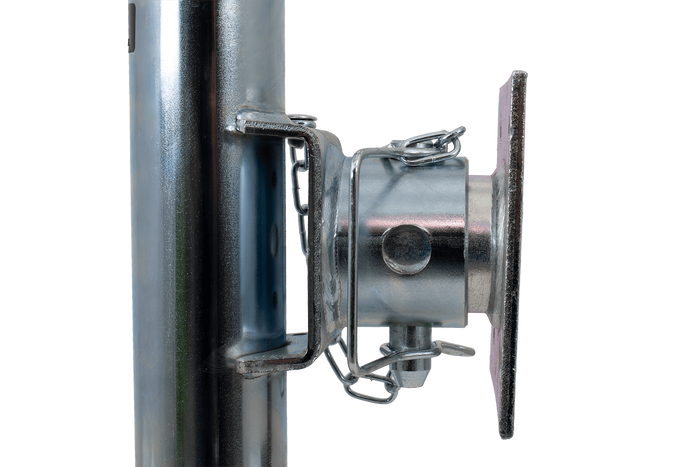 Complete krukassteun S.170033 + adapter S.29317 SIMOL voor aanhanger van 1300 kg