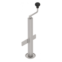 KNOTT TTL40 uitschuifbare cranksteun voor aanhanger van 500 kg, 40 mm, 480-780 mm