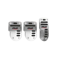 LAMPA RACE 1 PILOT aluminium pedaalcovers met antislip rubber