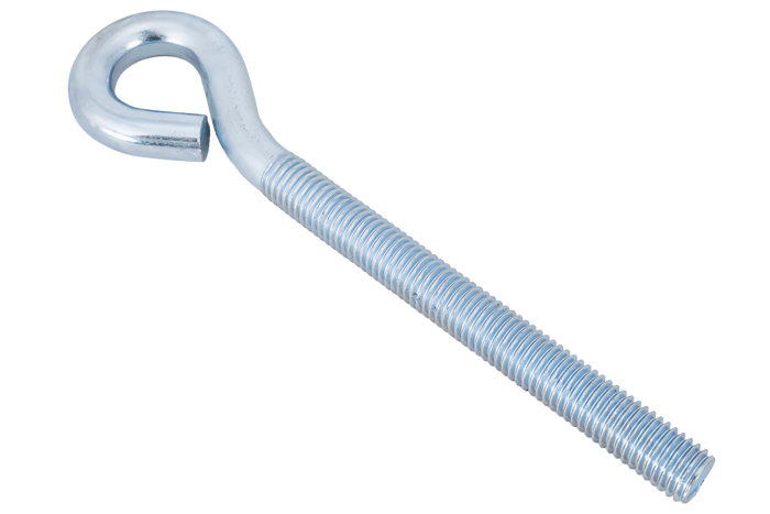 DROMET HO M12x170 schroefhaak met gesloten (oog) uiteinde