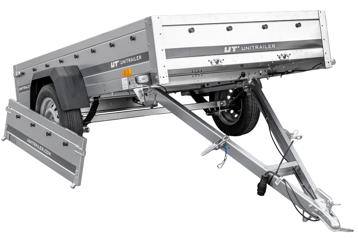HET PRODUCT. Bionic 4.0 aanhangwagen van BCW: Gedaan met een onbeladen trailer die stuitert - Made in