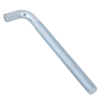DROMET HP M10x120 schroefhaak met een L-vormige uiteinde (recht)