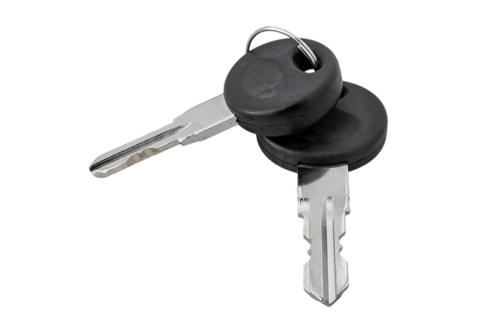 M10 veiligheidsknop met slot en sleutels K003
