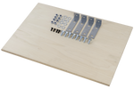 Plank voor DAKEN WELVET 81004 gereedschapskist, vak 540x380mm