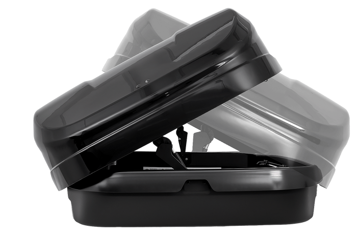 Inter Pack Monsun M dakkoffer, zwart metallic