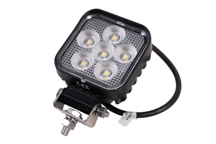 LED-werklampreflector TT TECHNOLOGY ZWART TT.13324 24xLED 1920lm vierkant