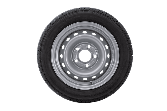 Versterkte wiel voor aanhanger BAND GT Radiaal 195/50 R13C 104/101N VELG KENDA 6Jx13"H2 5x112 ET:30