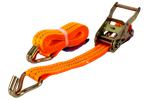 UNITRAILER 3m/35mm/2t oranje transportband met spaninrichting