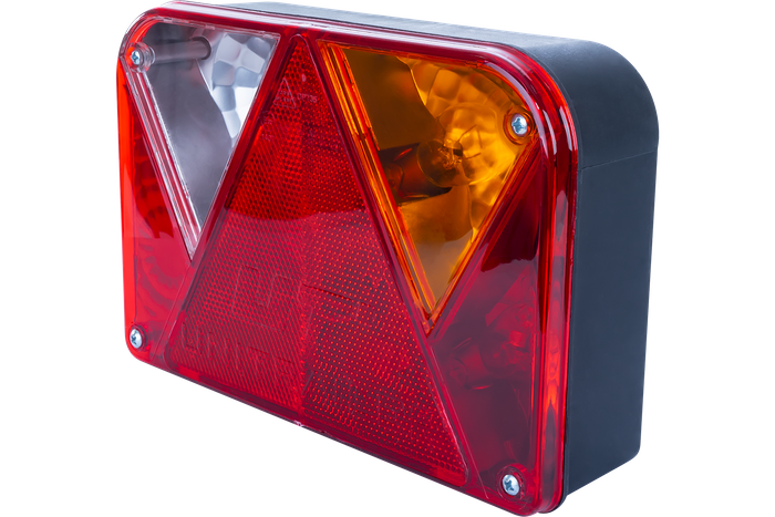 Verlichtingsset: DOBPLAST achterlichten + DOBPLAST LED markeringslichten + MANTES 7m 13-polige kabelboom + snelkoppelingen