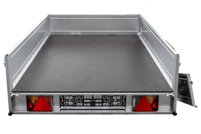 Autoaanhangwagen op veren 230x125 UNITRAILER GARDEN 230/R KIPP