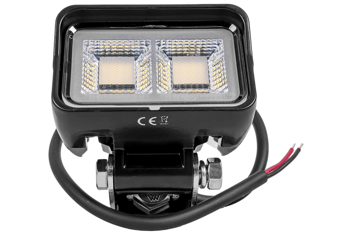 LED-werklamp reflector TT TECHNOLOGY ZWART TT.13440 40xLED 2630lm rechthoekig