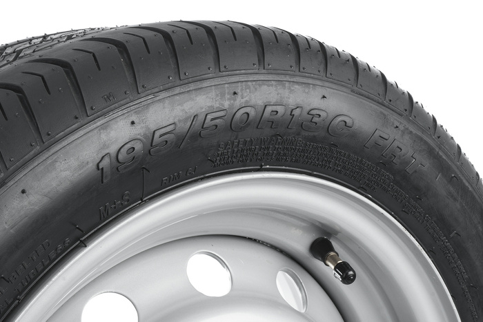 Versterkt wiel voor aanhangwagen BAND LINGLONG 195/50 R13C 104/101N VELG UNITRAILER 5.5Jx13&quot;H2 5x112 ET:30