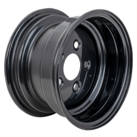 OUTLET UNITRAILER stalen velg voor aanhanger zwart 6Jx10" 5x112 ET -4
