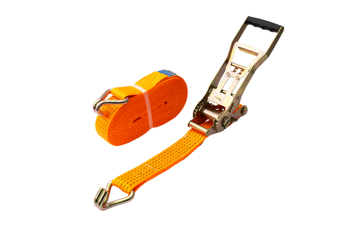UNITRAILER ERGO 12m/50mm/5t oranje transportband met spaninrichting